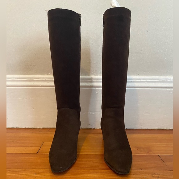 Aquatalia Flore Tall Weatherproof Boots in Espresso - Picture 8 of 16
